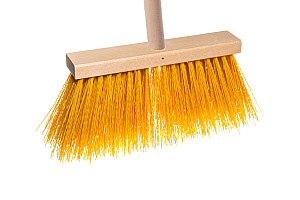 Koště chodníkové s holí